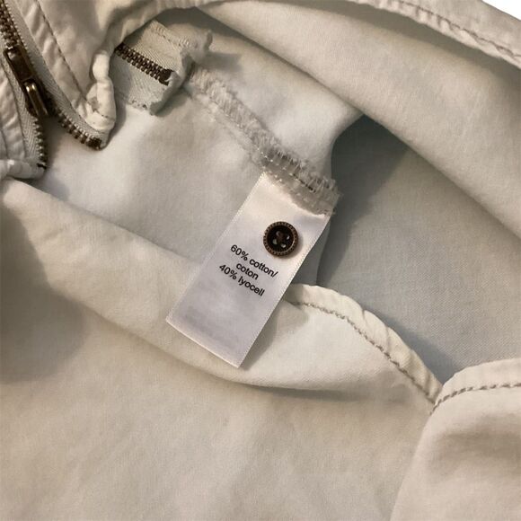 Maurices Women's Size M Blue Ombré Button-Up Tunic Top Long Sleeve Casual - Picture 7 of 10